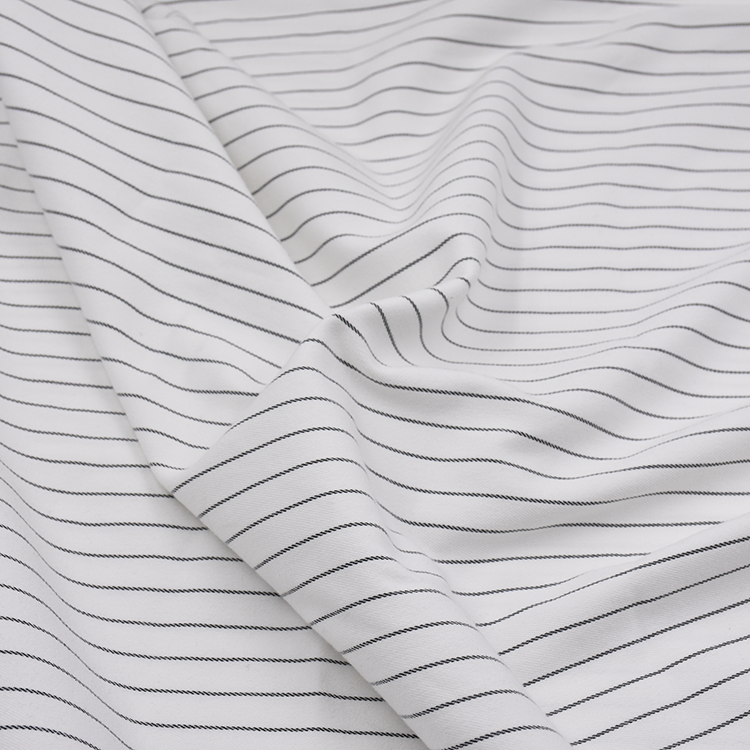 Polyester Rayon Elastic Strip Fabric