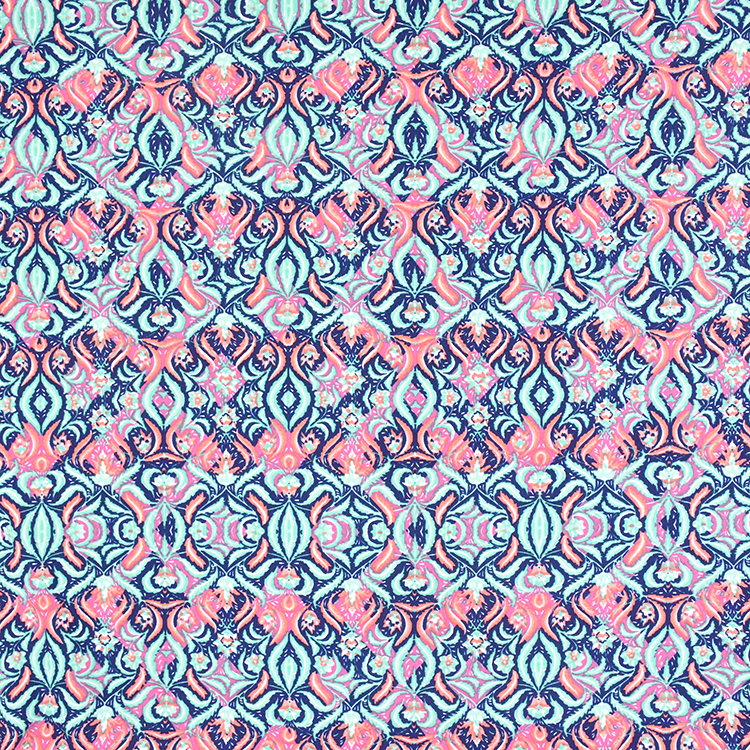 Rayon Spandex Printed Fabric
